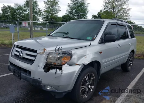 2008 Honda Pilot Se z USA, uszkodzony, nr VIN 5FNYF18368B047360